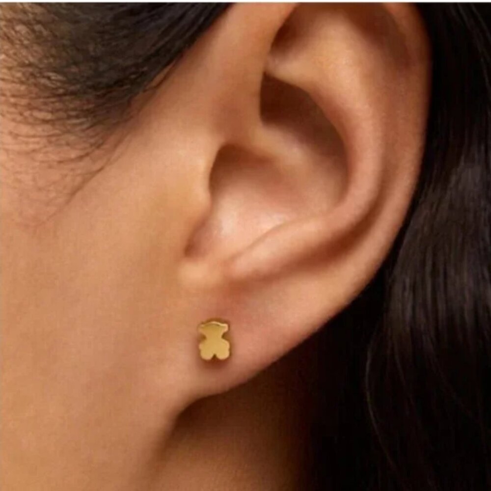 TOUS Sweet Dolls Earrings in 18kt yellow gold